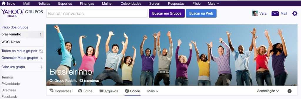 Yahoo Grupos - Brasileirinho