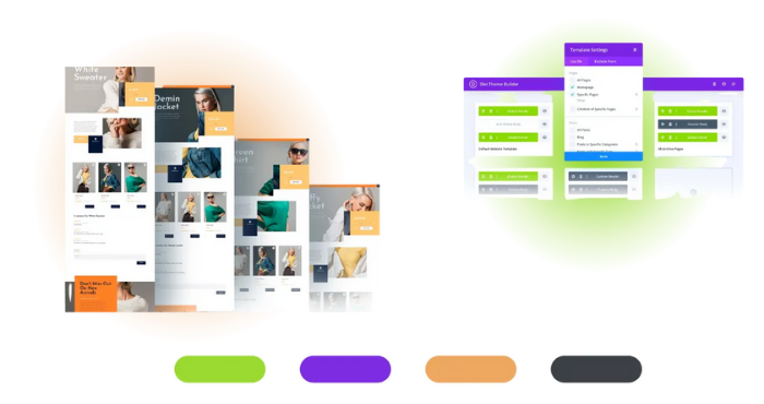 Create and Sell Layouts using Divi Visual Builder Section Banner